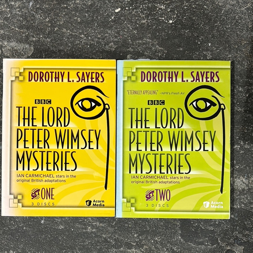 Dorothy L. Sayers The Lord Peter Wimsey Mysteries DVD Set